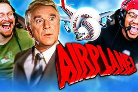 AIRPLANE! (1980) MOVIE REACTION!! FIRST TIME WATCHING!! Leslie Nielsen | Parody | Movie Review