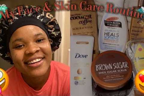 how I prevent acne &amp; get glowy skin (SKINCARE ROUTINE) aesthetic vlog