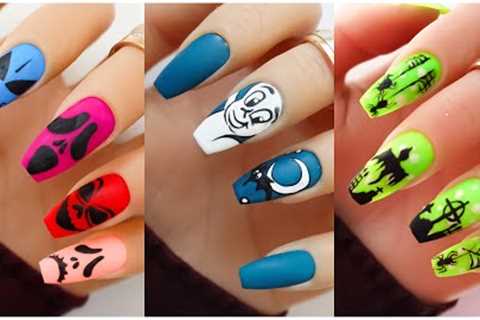 Simple Nail Art Designs | The Best Compilation of Halloween Nails | Nails Art Ideas | Cute Nails 💖