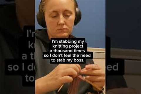 Knitting tip 🤣