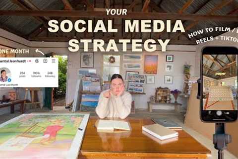 How to create a stand-out SOCIAL MEDIA STRATEGY for your small business + how to film &amp; edit..