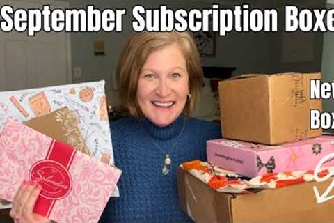 Unboxing 7 Amazing September Subscription Boxes