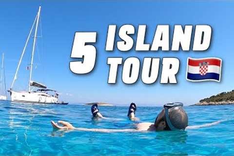 The 5 BEST ISLANDS To Visit in Croatia! 🏝🇭🇷