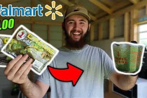 REMELTING Walmarts CHEAPEST Soft Plastic Baits to Make My OWN! (Will It Work?)