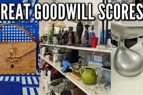 IT'S COMING HOME WITH ME! | GOODWILL THRIFT SHOPPING &amp; HAUL | THRIFTING IN 2024