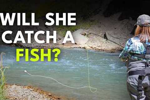 Teaching a Total Beginner How To Fly Fish in One Day!