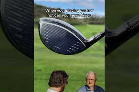 We all have that one friend who we wouldn't want hitting a new club. 😂 #TaylorMade #shorts