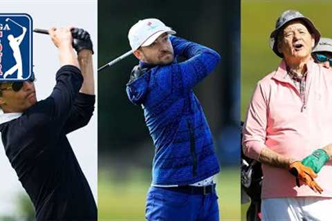 Best celebrity golf shots on the PGA TOUR