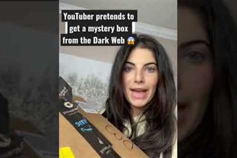 Mystery Box From The Dark Web 😱🤣 #shorts