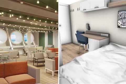 Crew member areas on Icon of the Seas!