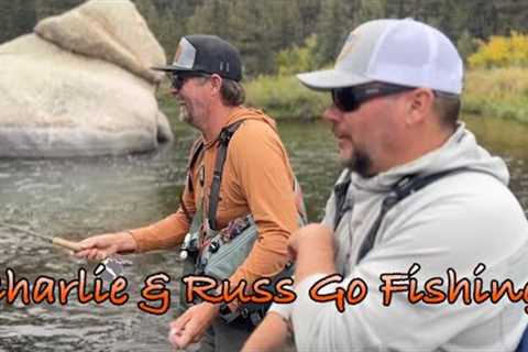 Charlie Craven and Russ Miller Dry Fly Fish Elevenmile Canyon