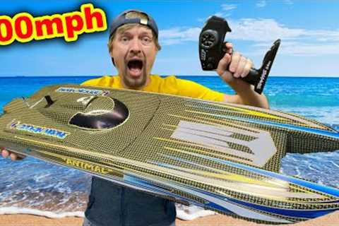 $9 vs $3,000 RC Speed Boat!