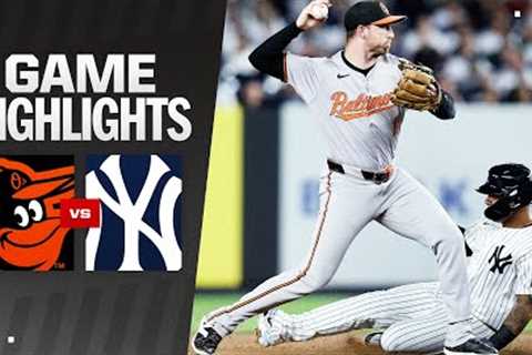 Orioles vs. Yankees Game Highlights (9/24/24) | MLB Highlights