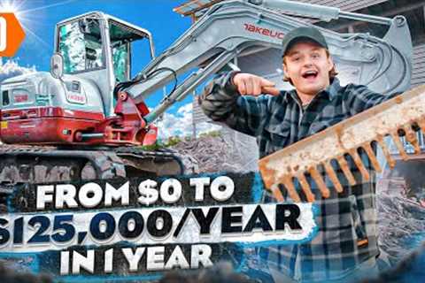 19 Year-Old Starts a $125K/Year Construction Business