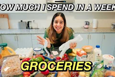 What I Spend For My GROCERIES Living In Canada 🇨🇦 | Family of Two