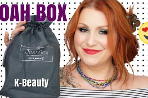 Joah Box February 2019 Korean Skincare &amp; Makeup Subscription Box Unboxing
