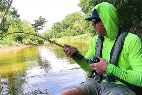 Catch and Cook In The MIDDLE OF NOWHERE!! (Big Fish)