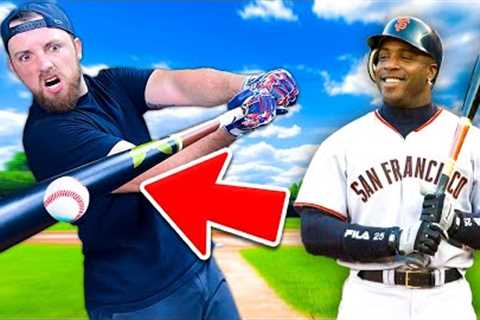 Can I Hit A Home Run With Barry Bonds' Actual Baseball Bat?