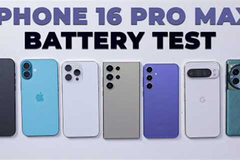 iPhone 16 Pro Max vs Galaxy S24 Ultra vs Pixel 9 Pro: Battery Test