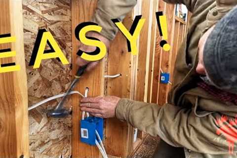 Wiring an Off Grid Cabin for Portable Solar Power Station.