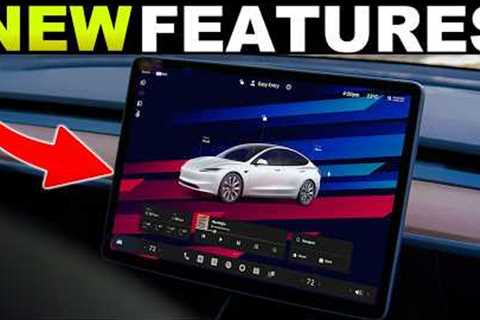 Tesla's BIGGEST Update is HERE with NEW Features! (Tesla Model Y/3/S/X)
