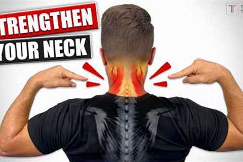 Strengthen Your Neck At Home! [Neck Pain Relief Exercises]