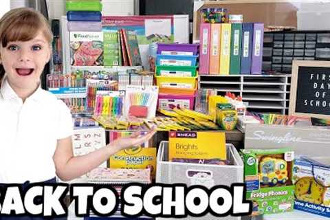 BACK TO SCHOOL Supplies HAUL 🍎  Buying School Supplies for the ENTIRE YEAR!