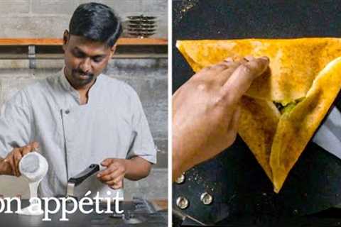 How an Indian Master Chef Makes Dosas, Idli &amp; More | Handcrafted | Bon Appétit