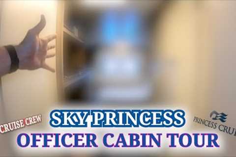 Officer's Cabin Tour 2022 | #PrincessCruises Crew