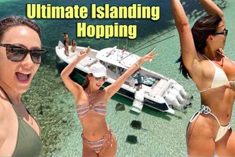 Center Console Island Hopping in the Bahamas