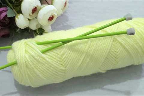 My grandmother taught me!! A wonderful model consisting of simple knitting pattern stitches.