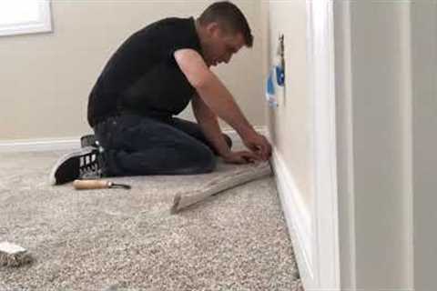 How To Install Carpet Over Pad STEP BY STEP