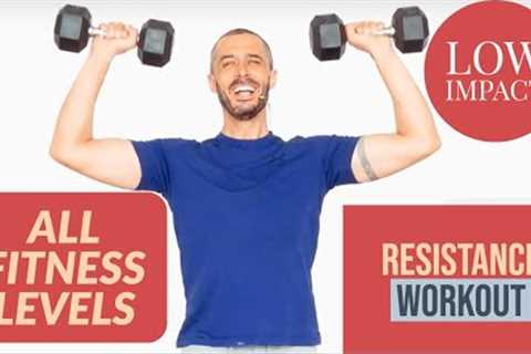 Upper body resistance workout for ALL LEVELS