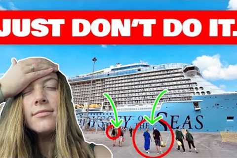 The 12 MISTAKES to AVOID on a European cruise, from an expert