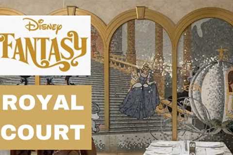 Disney Fantasy’s Royal Court: Dining Like Royalty?