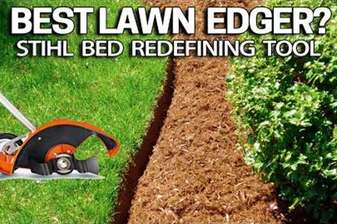 How to Edge beds like a PRO with this lawn Edger - Stihl Bed Redefiner
