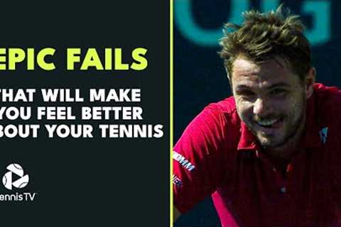 Epic Fails That Will Make You Feel Better About Your Tennis! 🤣