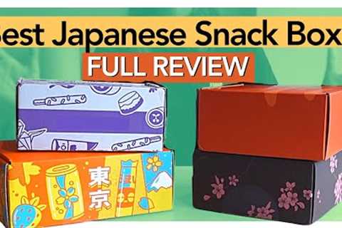 Best Japanese Snack Box Subscription? Our TOP 4 Picks Reviewed