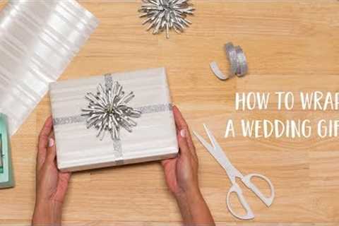How to Wrap a Wedding Gift