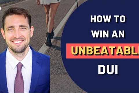 How to Win an Unbeatable DUI Using Legal Loopholes from a DUI Defense Attorney