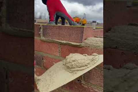 #asmr #bricklayingasmr #bricklaying #bricklayer #satisfying #brickwork l #pattersonconstruction