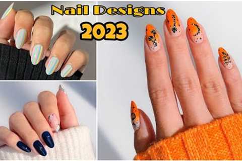 Nail Art Designs 2023 // Easy Short Nail Design For Beginners 2023 // #nailart2023