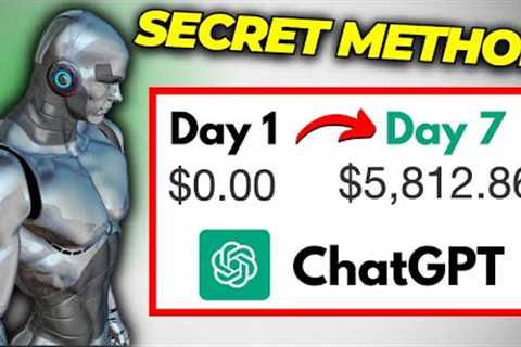 Create a Passive Affiliate Marketing Income Stream With ChatGPT | Step-by-Step Guide To $1,000 a Day
