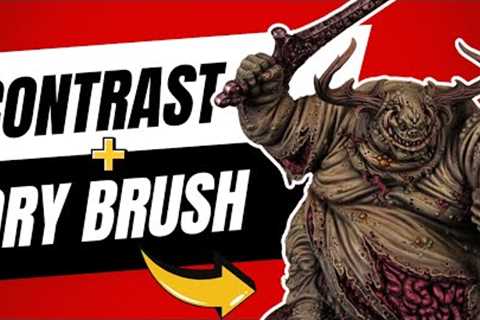 Speed Paint a Great Unclean One with no airbrush!