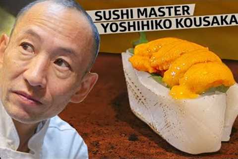 Sushi Master Yoshihiko Kousaka Has Earned a Michelin Star 10 Years in a Row — Omakase