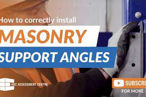 Bricklaying Training Videos - How to Install Masonry Support Angle Teaser