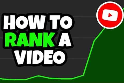 How To Rank A YouTube Video - YouTube SEO Explained [ 2024 Method ] ✅