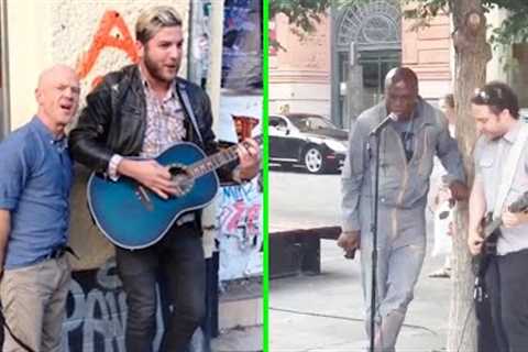 When Celebrities Surprising Street Performers By Joining Them