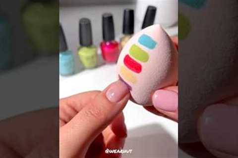 Nail Art Designs Easy 😍😍 #nailart #shorts #shortvideo #naildesign #nailtutorial
