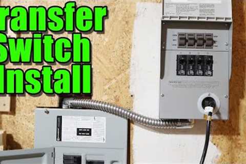 Transfer Switch full install and Project Solar 2000w Power Station